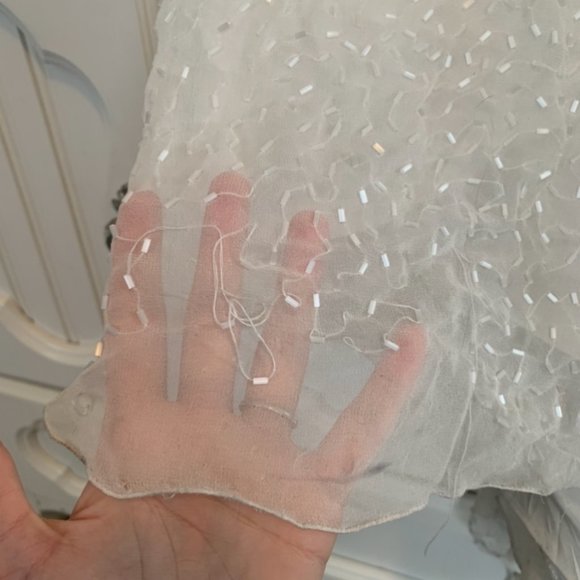 Sherri Hill 11260 White Pageant/Prom/Wedding Dress - Picture 11 of 16